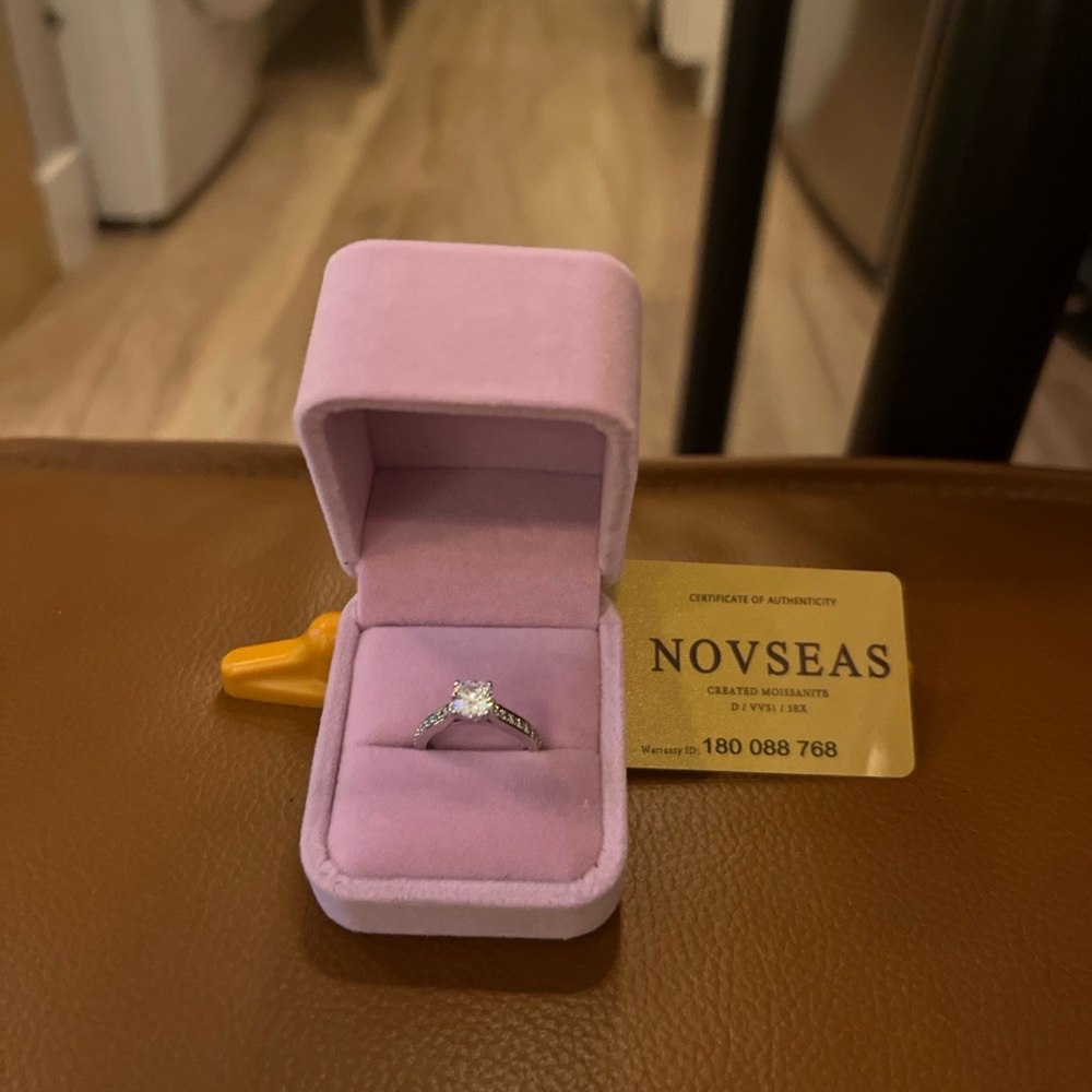 Brand new moisssanite ring